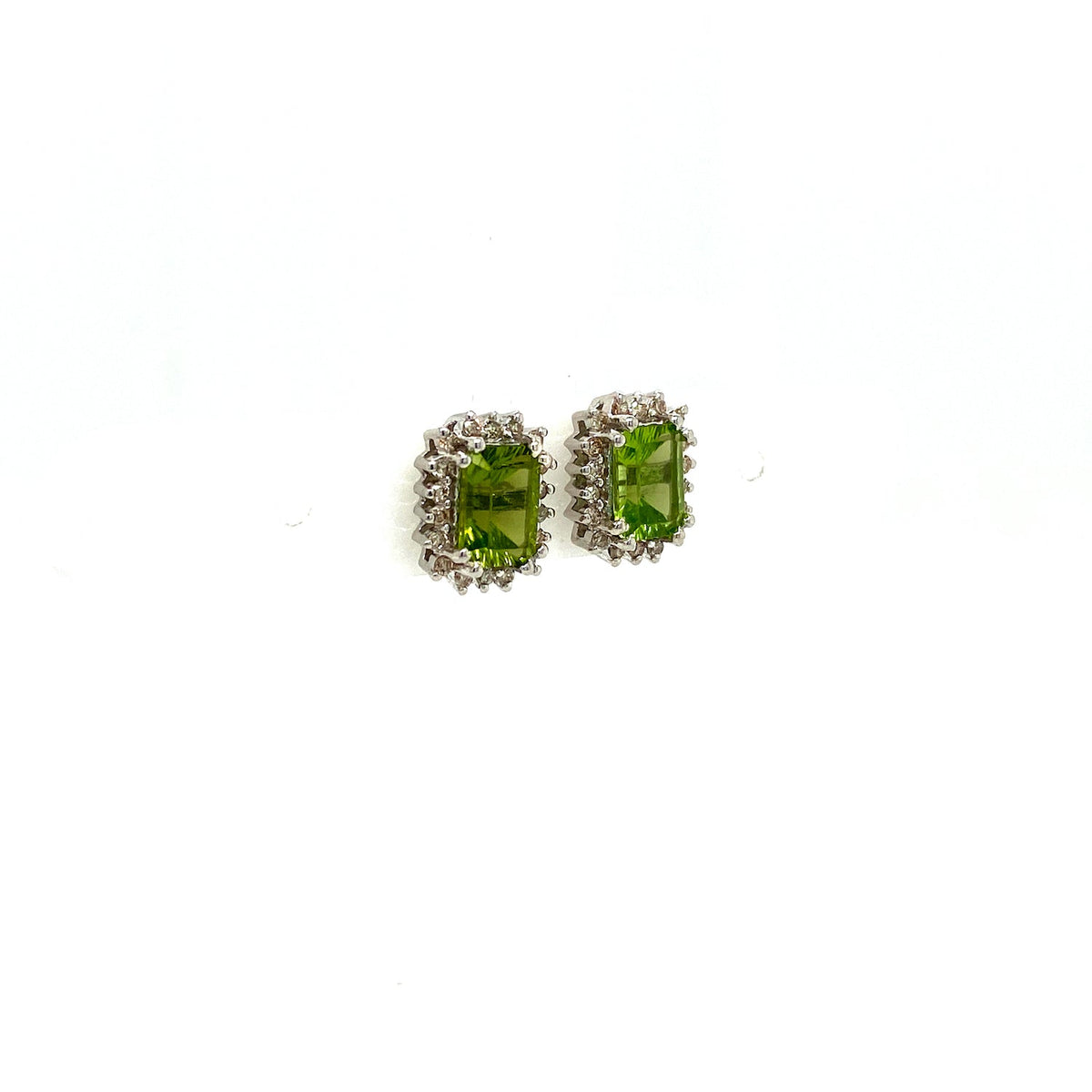 Peridot Sterling Silver Jewellery Set