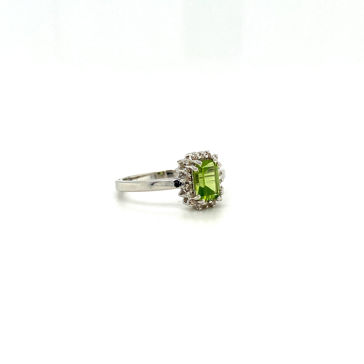 Peridot Sterling Silver Jewellery Set