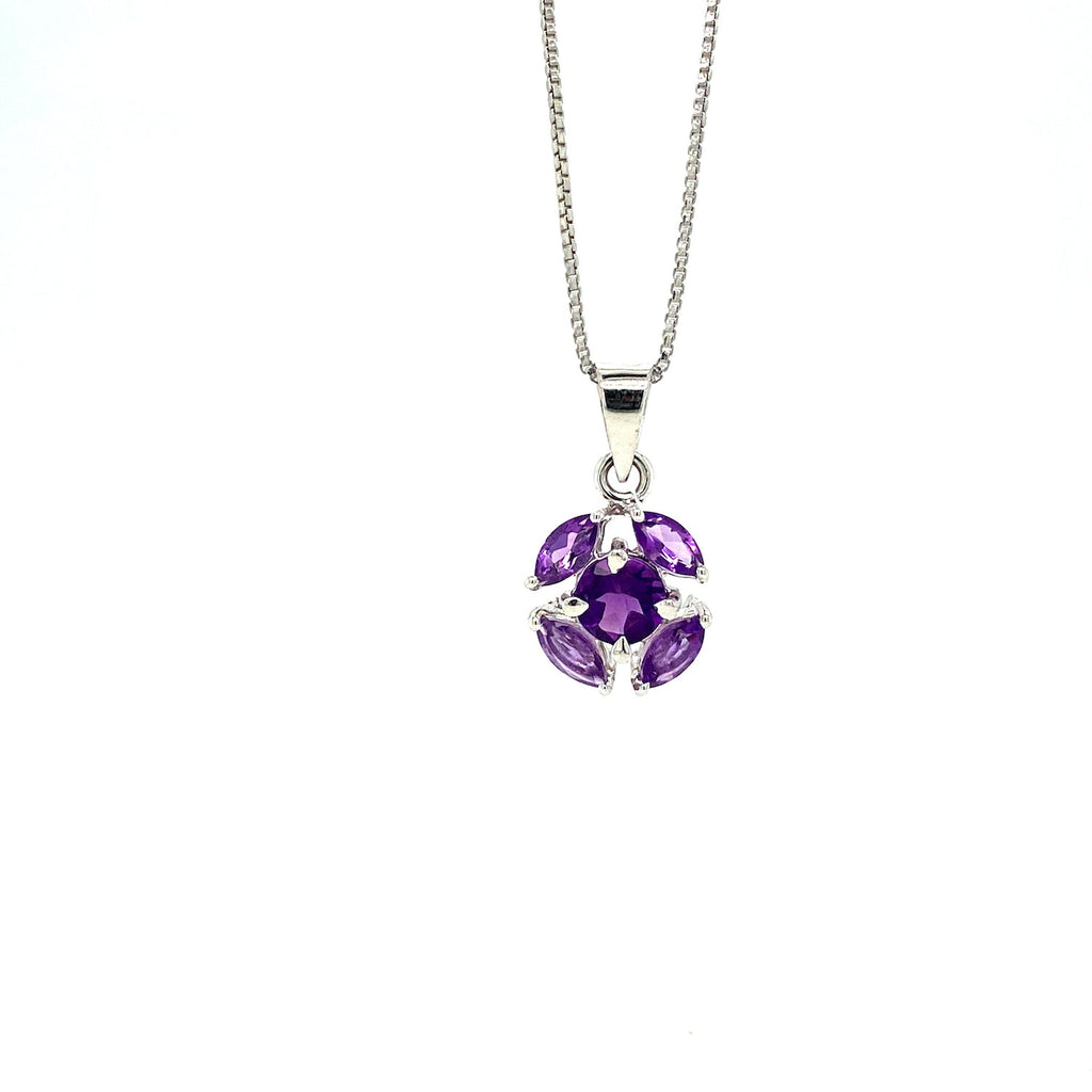 Amethyst Sterling Silver Jewellery Set II