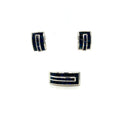 Sapphire Sterling Silver Jewellery Set IV
