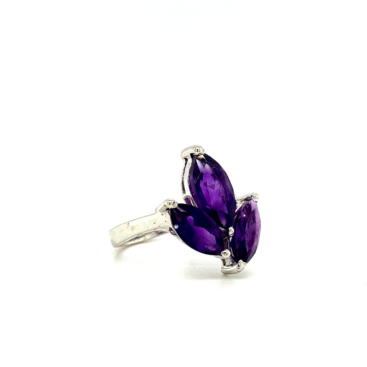 Amethyst Sterling Silver Jewellery Set