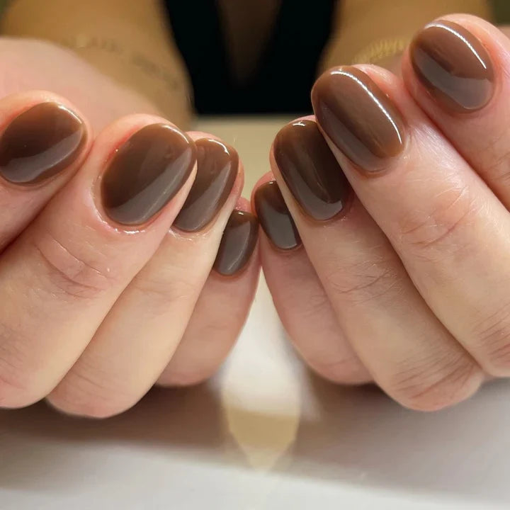 Nail Thoughts NTB-15 Mocha Base Gel – Warm Neutral Nail Colour